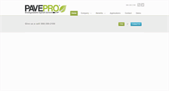 Desktop Screenshot of pavepro.com